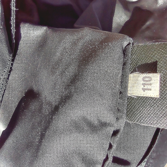 Auth. Prada Tote Bag, Excellent Vintage Condition, Rare w Mixed Media Figure - Picture 7 of 13